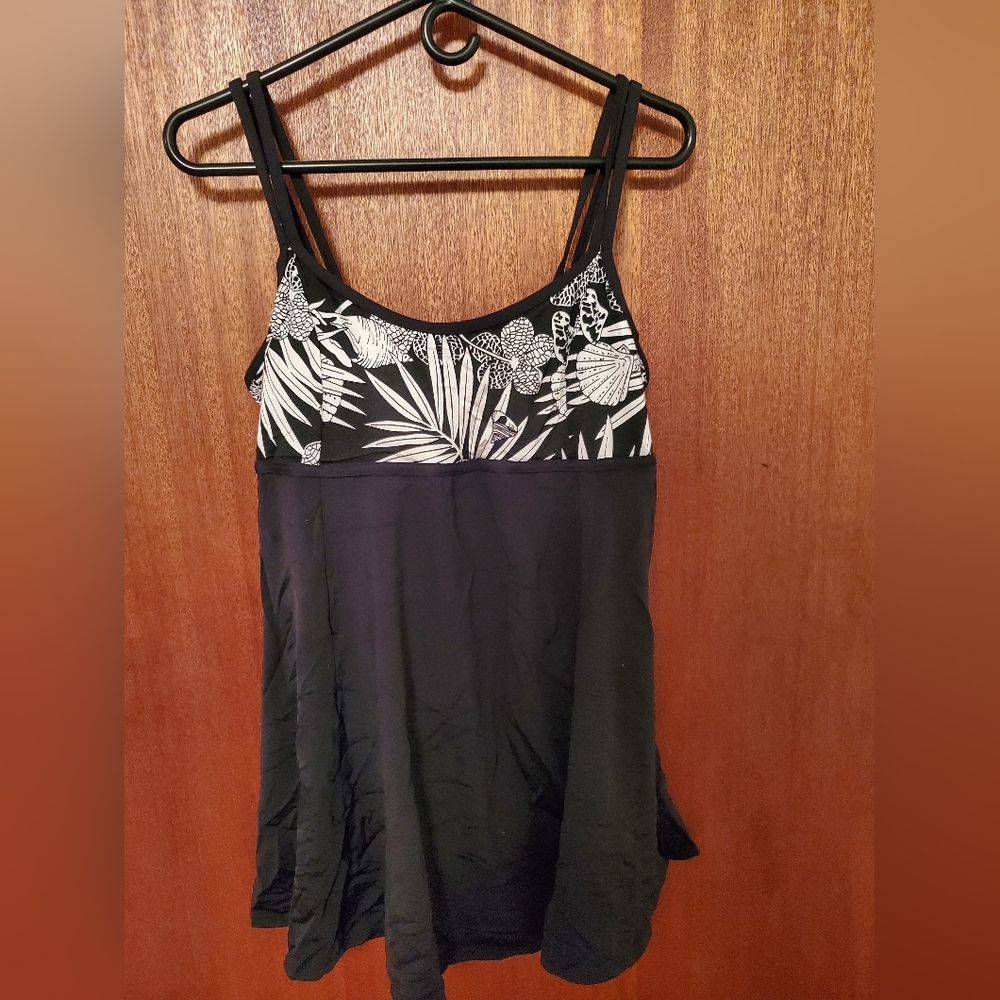 One piece swim dress. Size 18